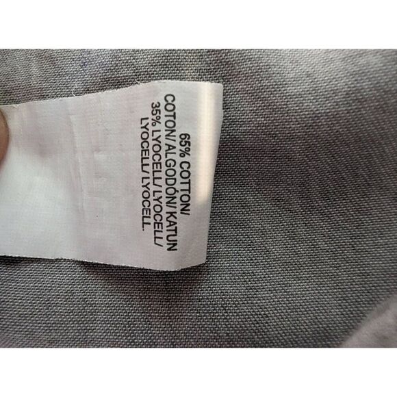 Lucky Brand Button Down Shirt Women’s Small Long Sleeve Grey - Picture 8 of 8